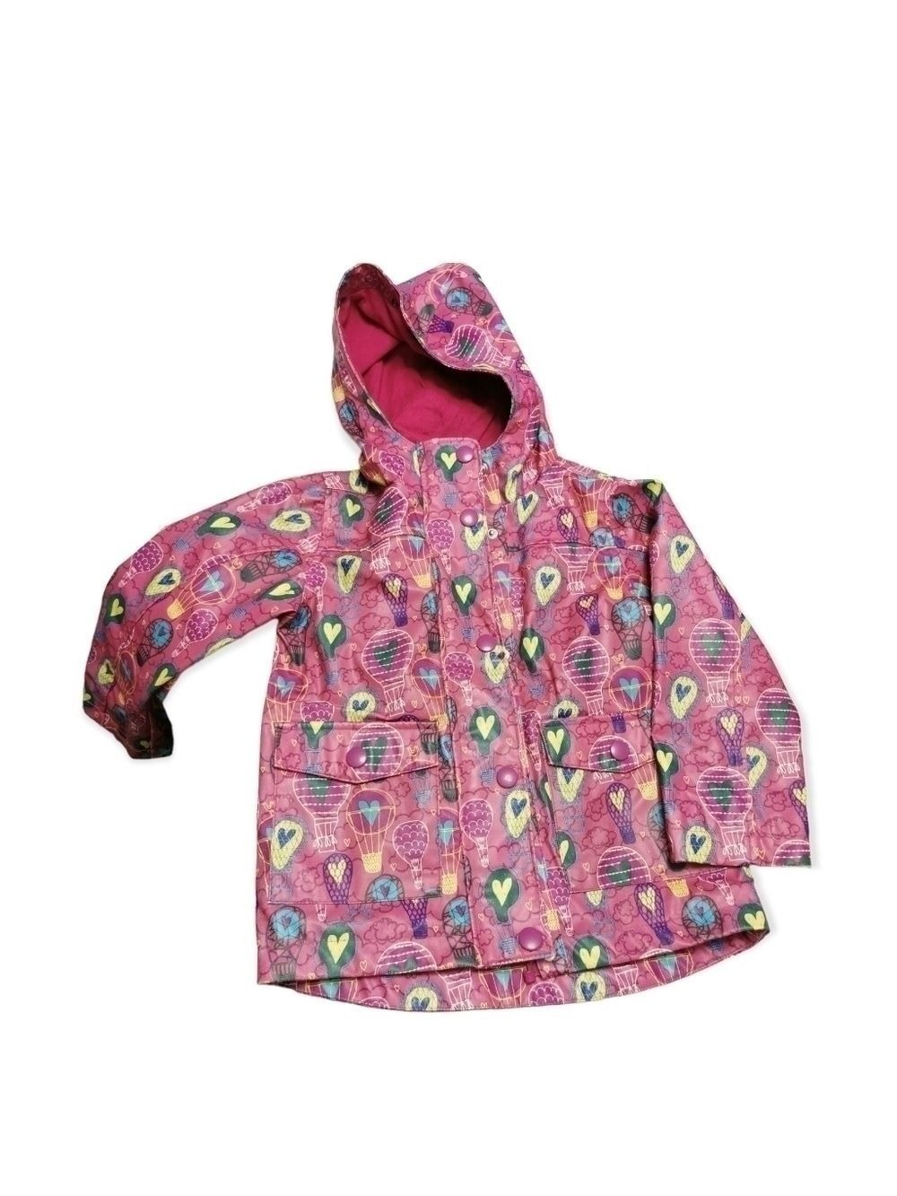 Kids Spring Printed Raincoat Rain Jacket